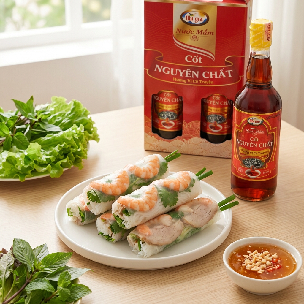 Gỏi Cuốn Tôm Thịt